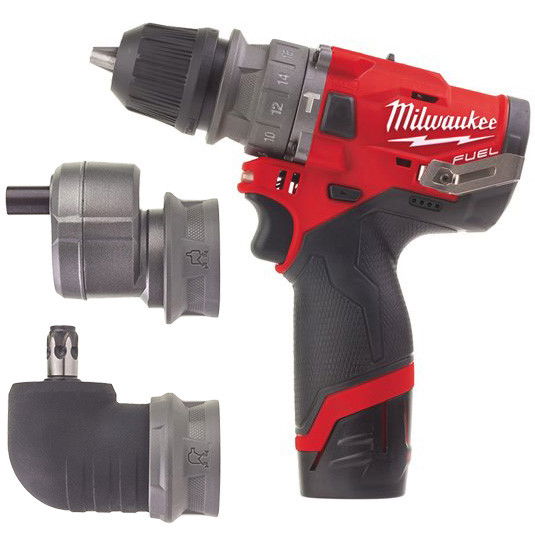 Milwaukee M12 FPDXKIT-202X FUEL™ akkus levehető tokmányú ütvefúró-csavarozó (2 x 2.0 Ah Li-ion akkuval, Heavy Duty kofferben) (PROMO) termék fő termékképe